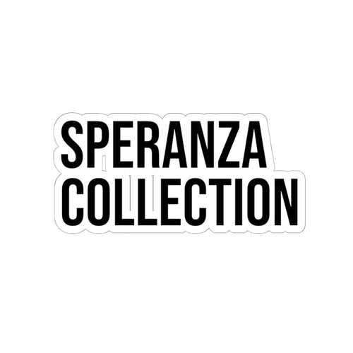 Branded Speranza Collection Vinyl Sticker
