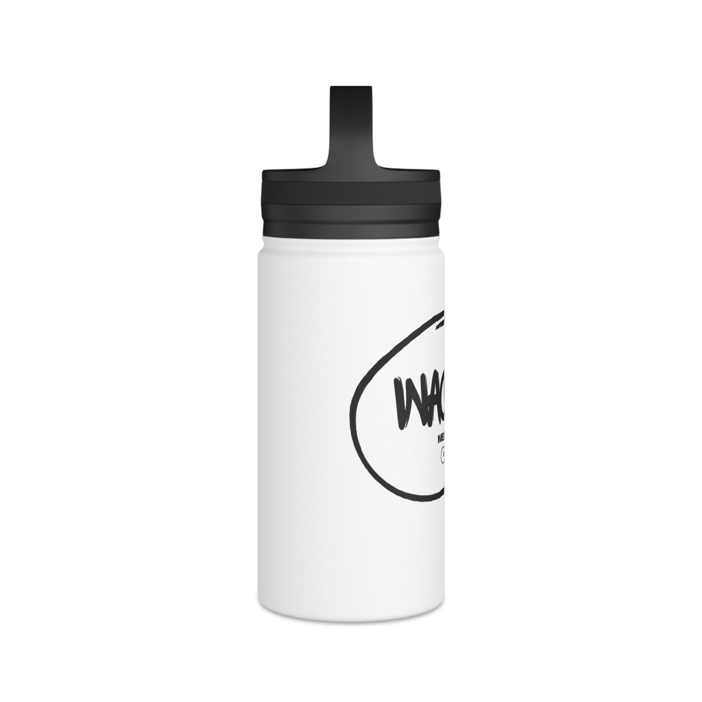 Stainless Steel Water Bottle, Handle Lid