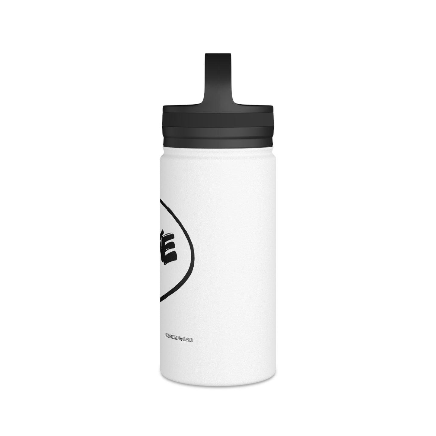 Stainless Steel Water Bottle, Handle Lid