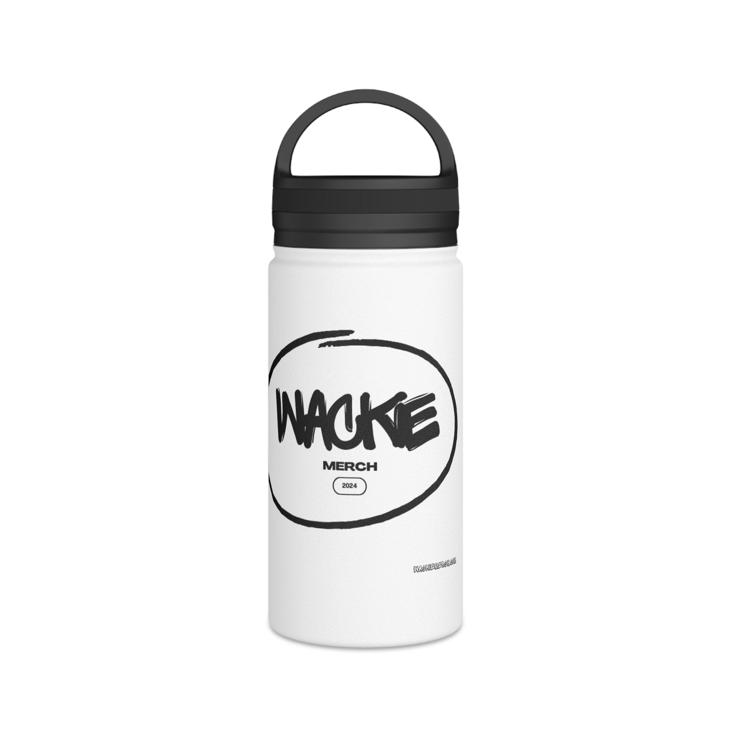 Stainless Steel Water Bottle, Handle Lid